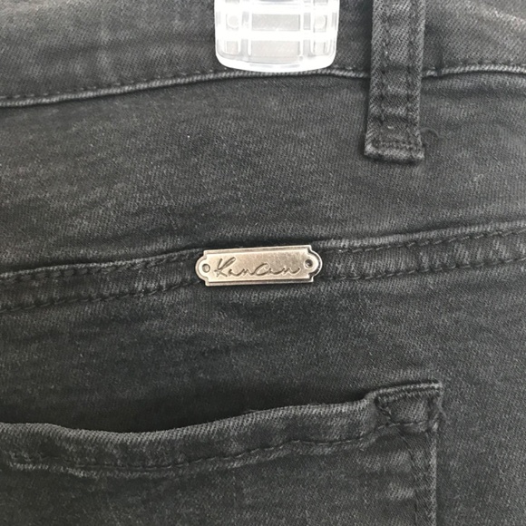 Kancan Estilo Curvy Mid-Rise Stretch Denim Jeans Plus Size 2XL Black - Picture 6 of 8